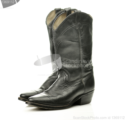 Image of  cowboy   black boots