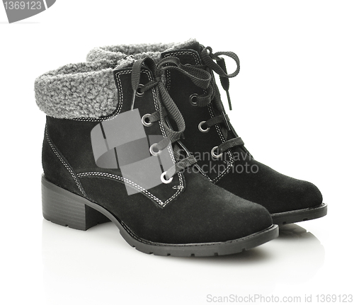 Image of Black female boots 