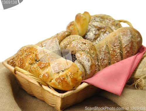 Image of  homemade bread assortment 