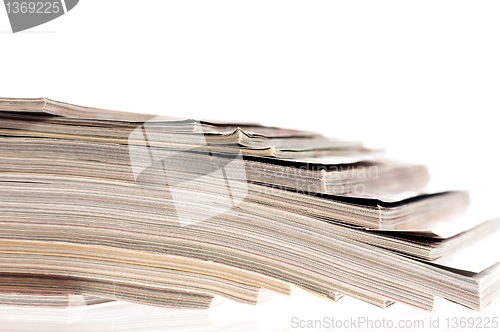 Image of stack of magazines