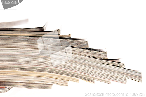 Image of stack of magazines