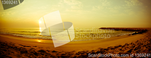 Image of Sunset on the beach