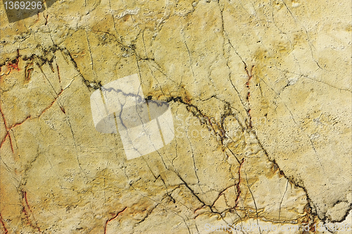 Image of Yellow rough stone texture