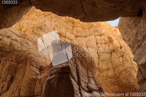 Image of Desert canyon or cave