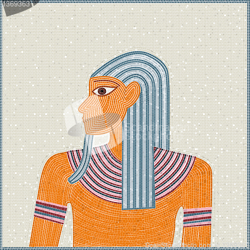 Image of Egyptian mosaic