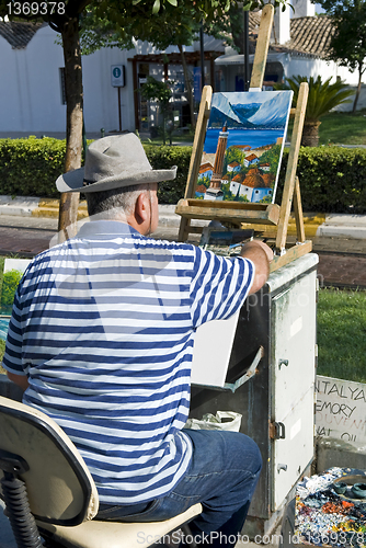 Image of Street artist