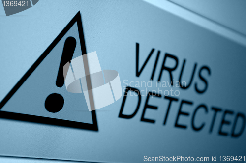 Image of Virus Detected