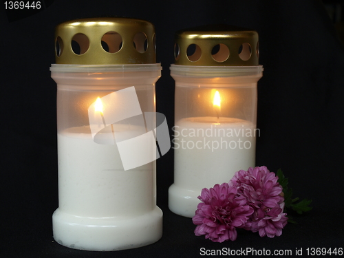 Image of two candles