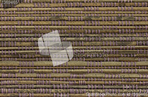 Image of abstract Bamboo board or mat background 