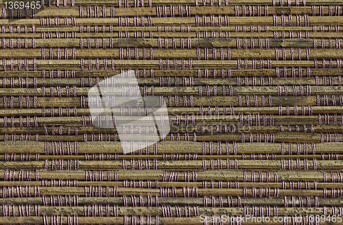 Image of abstract Bamboo board or mat background 