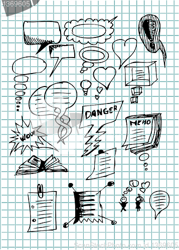 Image of dialog icons 