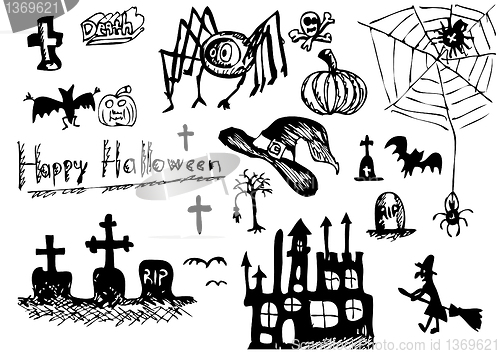 Image of halloween icons