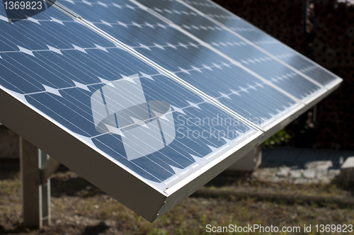 Image of Blue solar Panels