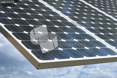Image of Blue solar Panels