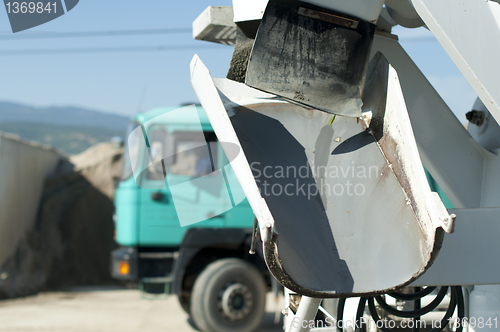 Image of Cement trucks