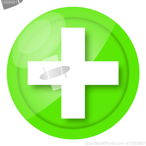 Image of Green medical sign