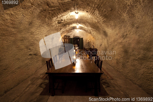 Image of Table in Cave