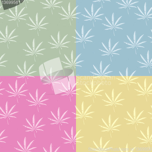 Image of Seamless cannabis pattern