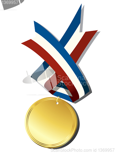 Image of Realistic gold medal