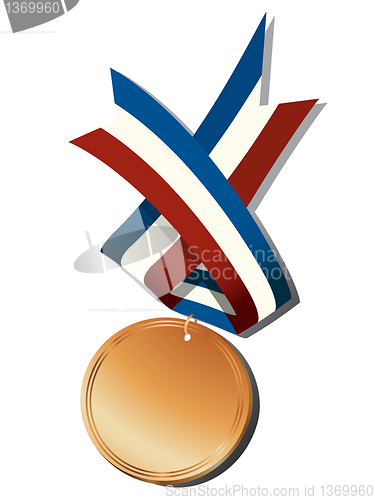 Image of Realistic bronze medal