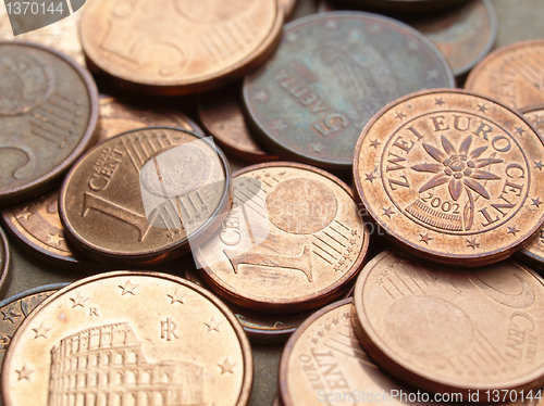 Image of Euro coins