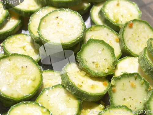 Image of Courgettes zucchini