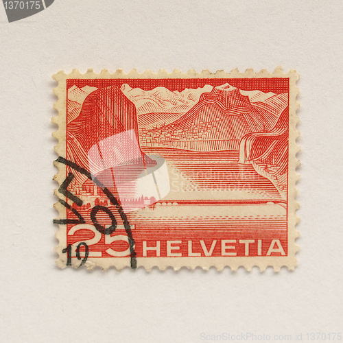 Image of Swiss stamps