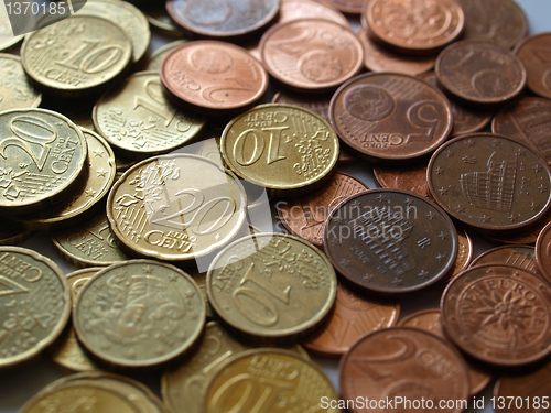 Image of Euro coins