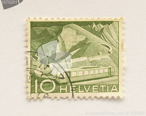 Image of Swiss stamps