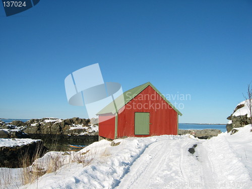 Image of Winter by the norwegian coast