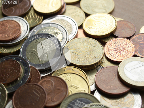 Image of Euro coins