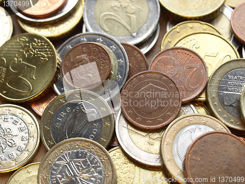 Image of Euro coins