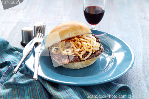 Image of Steak And Onion Burger
