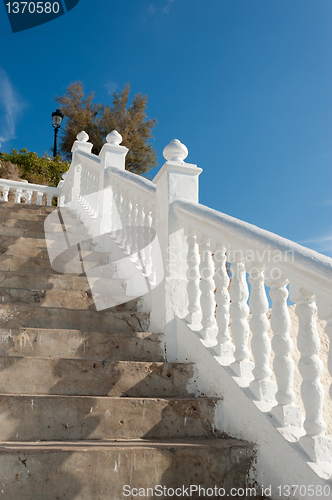 Image of White and blue