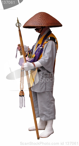 Image of Buddhist pilgrim