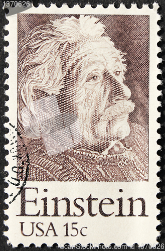 Image of USA 15c Einstein Stamp