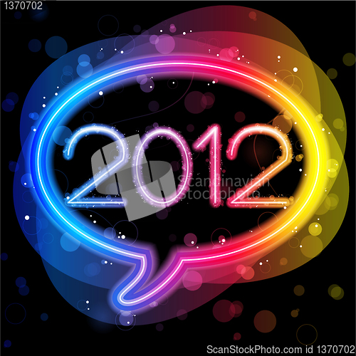 Image of 2012 Lights Speech Bubble
