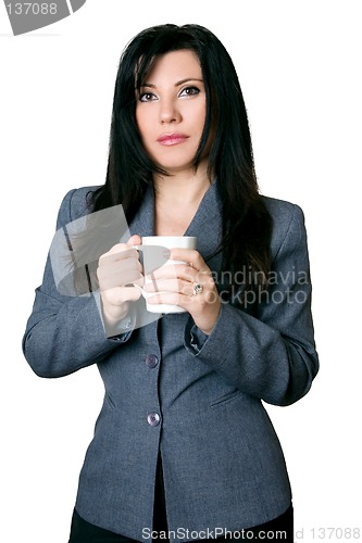 Image of Serious businesswoman