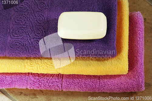 Image of Colorful towels