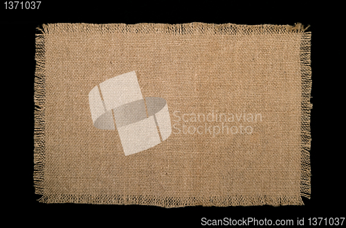 Image of texture of burlap