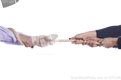 Image of Tug-of-war hands