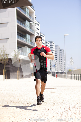 Image of Running athlete