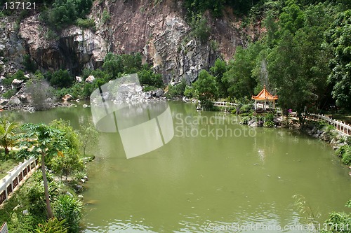 Image of Chinese pagodas