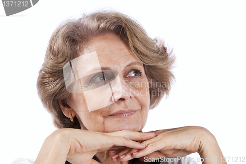 Image of Beautiful senior woman