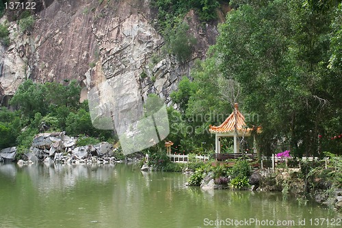 Image of Chinese pagodas