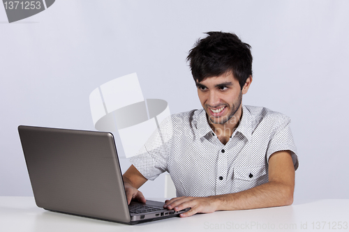 Image of Young modern student