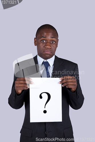 Image of Businessman question