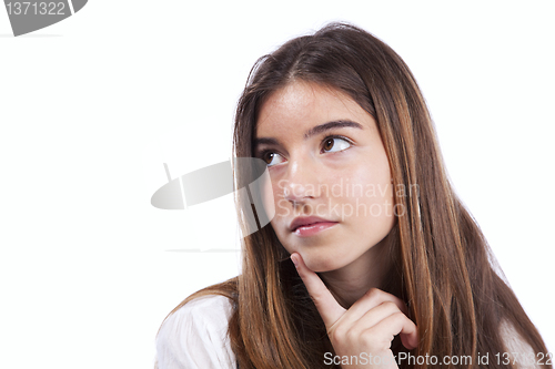 Image of Young woman posing