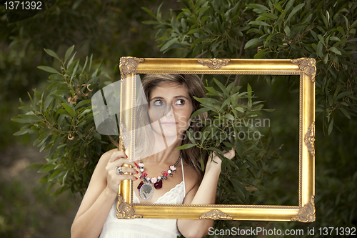 Image of Beauty young woman 