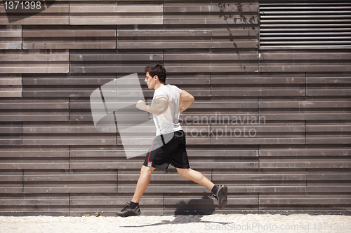 Image of Running athlete